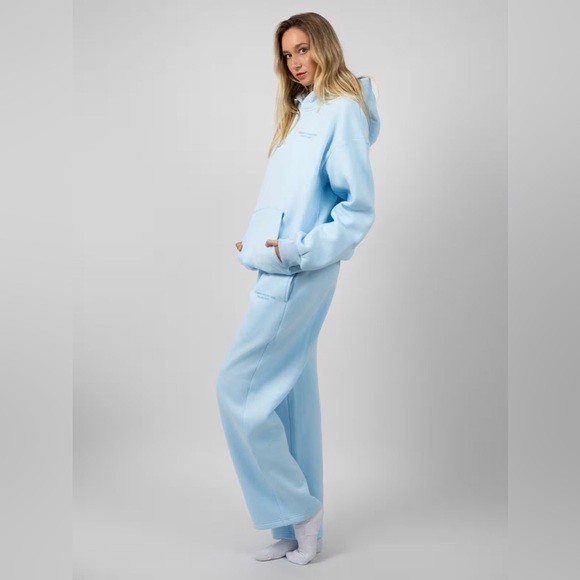 Comfrt Baby Blue Pastel Straight Leg Sweatpants - S - Picture 5 of 10